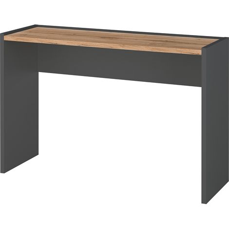 Schlafzimmer-Schminktisch mit 120cm Breite in Anthrazit mit Eiche - CRISP-61 (1/5)