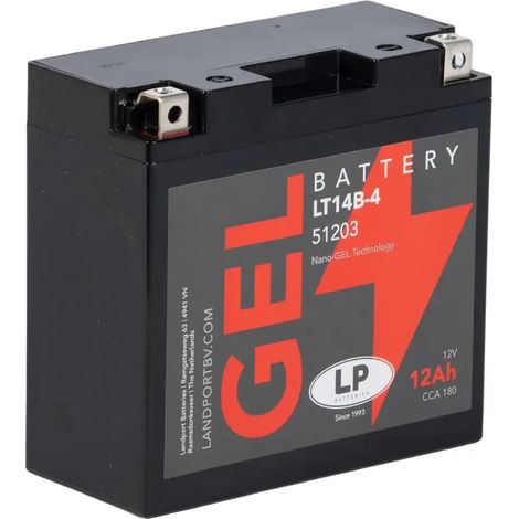 Batería de Moto 12Ah 12V LP LT14B-4