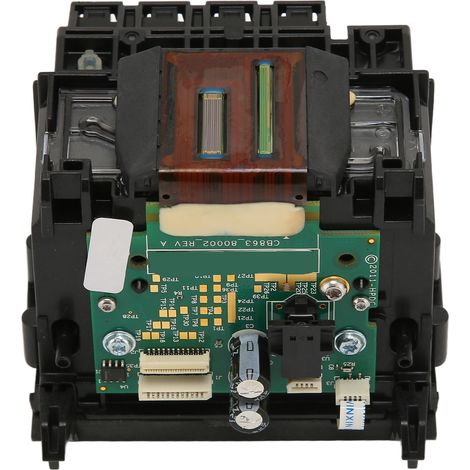 Cartouche d'impression ABS résistant à la rouille et aux couleurs, remplacement de tête d'impression pour HP 933, 932, 6100, 6600, noir (1/5)