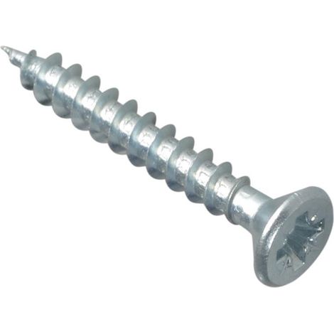 ForgeFix MPS430ZP Multi-Purpose Pozi Compatible Screw CSK ST ZP 4 x 30mm Box 200 FORMPS430ZP