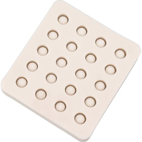 Moule en silicone pour l'élevage de reines abeilles (20 alvéoles), moule à cire d'abeille, alvéole pour l'apiculture et le jardin. (1/5)