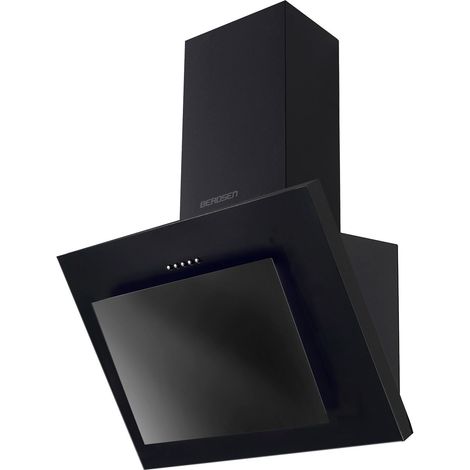 Campana extractora 60 cm - negra