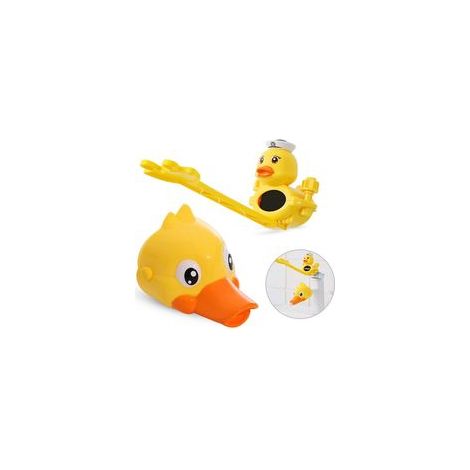 Lot de 2 extensions de robinet canard pour enfants, réglables, lavage des mains –