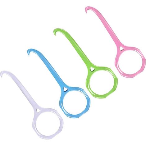 Outil De Démontage D'Aligneurs - 7 8 X 2 6 Cm - En Plastique - Pour Gouttières Invisibles - 4 Pièces