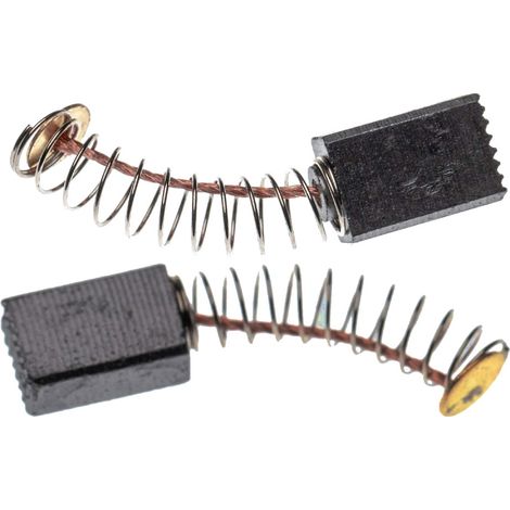 2x Hochwertige Kohlebürsten / Motorkohlen / Schleifkohlen 5 x 8 x 11/12 mm für Parkside PTS 500 A1 Tauchsäge / Elektrogeräte Elektrowerkzeuge