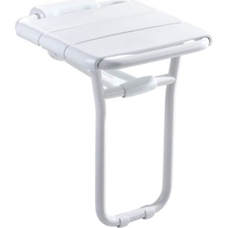 Siège de douche pliable mural – ABS antidérapant – Installation facile – Capacité 150 kg – Pour personnes âgées et handicapées (1/4)