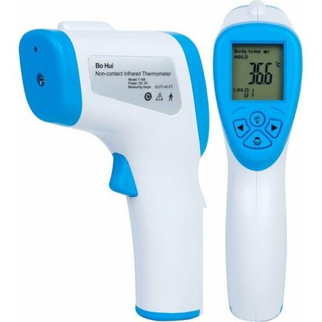Trade Shop - TERMOMETRO FEBRUTURE TEMPERATUR DIGITALE INFRAROSSI OHNE KONTAKT - (1/2)