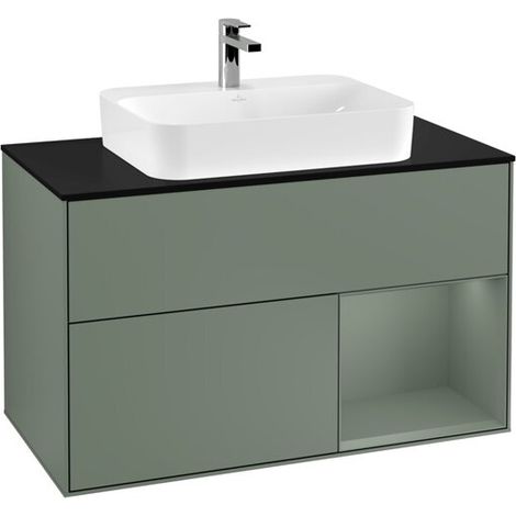 Villeroy & Boch G372GMGM Meuble sous-lavabo Finion G37 (1/2)