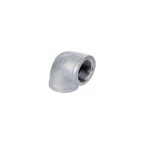 Gomito 90° FF 1" AISI316 - ISO4144 090100316L - - RACCORDERIE METALLICHE - - (1/2)