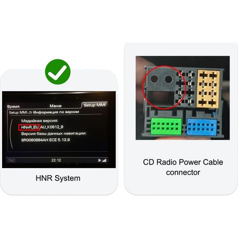 Interfaccia CarPlay wireless, compatibile con Audi A6 e A7, supporta Android Auto, HNR (1/2)
