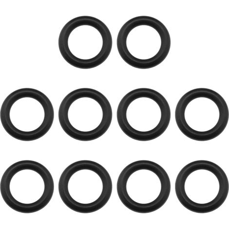 10pcs Joints Toriques pour Nettoyeur Haute Pression Remplacement Compatible avec Titan TTB669PRW Anneau en Caoutchouc pour Nettoyeur Haute Pression à Prise Rapide, Noir (1/5)