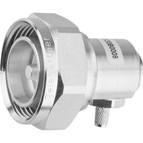Telegärtner 100024403 100024403 7-16-DIN-Steckverbinder Stecker, gewinkelt 50 Ω 1 St.