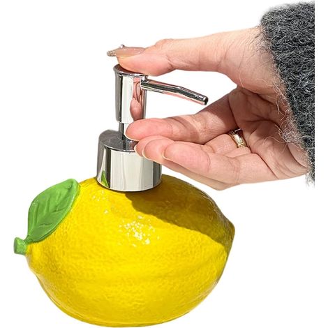 für die Hand Auslaufsicherer Keramikbehälter Seifenspender (1/5)