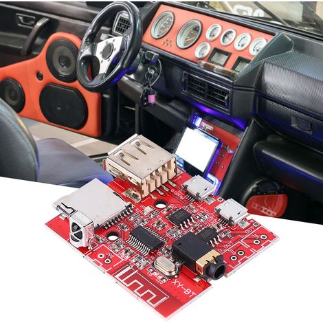 Module décodeur MP3 Bluetooth 4.1 pour enceintes auto avec télécommande (1/5)