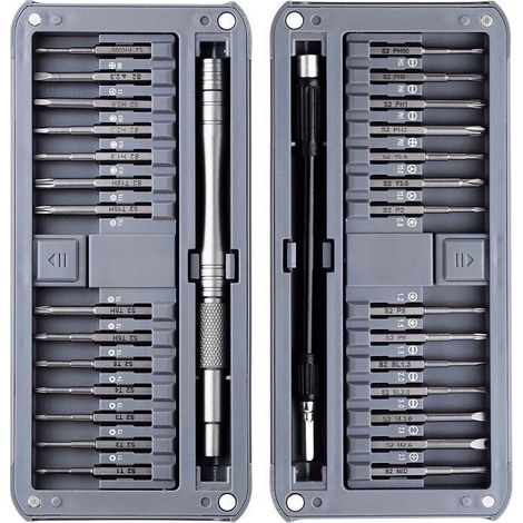 30 in 1 Mini Magnetischer Schraubenzieher Set,Präzisionsschraubendreher Reparatur Set,für Computer,MacBook, PS4, PS5,Controller-Reparatur-Kit, Brillen, Uhren