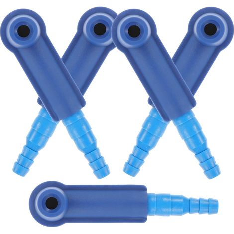 Purgeur de Frein Pneumatique Connecteur Purge D'huile Pompe en ABS 5pcs Port Réglable pour Vidange Professionnel Voiture -
