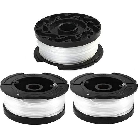 3pcs Bobines A6481 A6485 pour Black et Decker Af-100, Bobine Fil Coupe Bordure pour Black et Decker Coupe-Bordures, 3 Bobine de Fil Debroussailleuse (1/5)