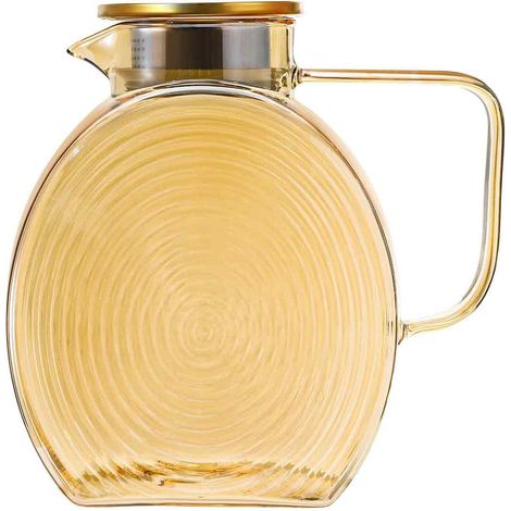 Carafe - Vidrio - 2,5 L - Diseño Plano Para Puerta De Nevera - Cocina Y Bar (1/5)