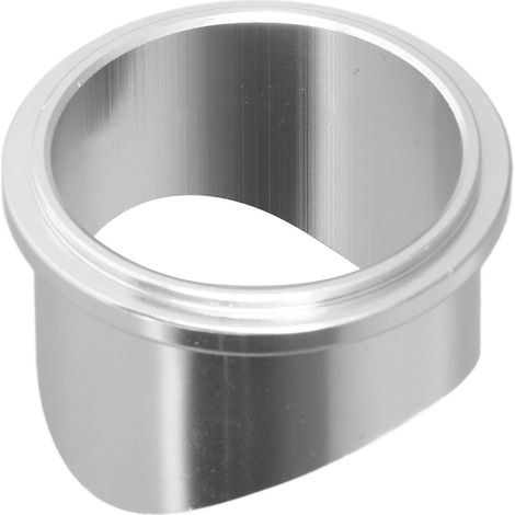 Raccord universel en aluminium 50 mm pour soupape de décharge Blow Off Valve, bride d'échappement argentée, accessoires auto BOV (1/5)