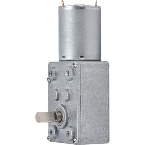 Moteur à courant continu autobloquant JSX330‑370, 24V DC, 24 tr/min, réducteur à vis sans fin turbo, boîte de vitesses (1/5)