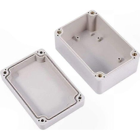 Wasserdichte ABS-Anschlussdose für elektrische Außenanschlüsse, 100 x 68 x 50 mm, Schutzart IP65 (1/5)
