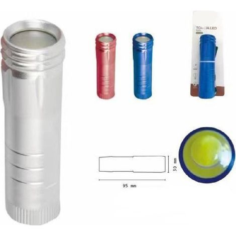 Trade Shop - DT2036 TRAGBARE TASCHE SMD LED LICHT TASCHENLAMPE BESTÄNDIG ALUMINIUM - (1/3)