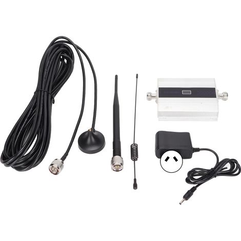 Mobilfunk-Signalverstärker aus Aluminium, AC 110–240 V Repeater mit australischem Stecker