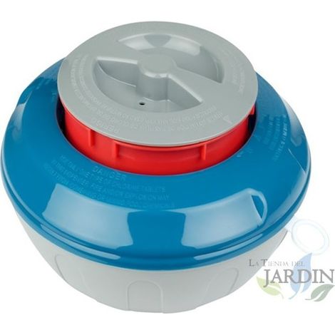Dosificador de Cloro Flotante para Tabletas de Piscina, Control Eficiente del Cloro