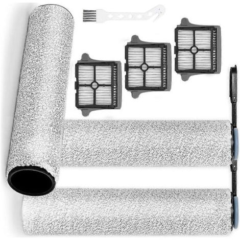 NALOOKAMIC Lot de 7 brosses, rouleaux et filtres pour aspirateur eau et poussière intelligent Tineco Floor ONE Switch S7/S7 FlashDry (1/4)