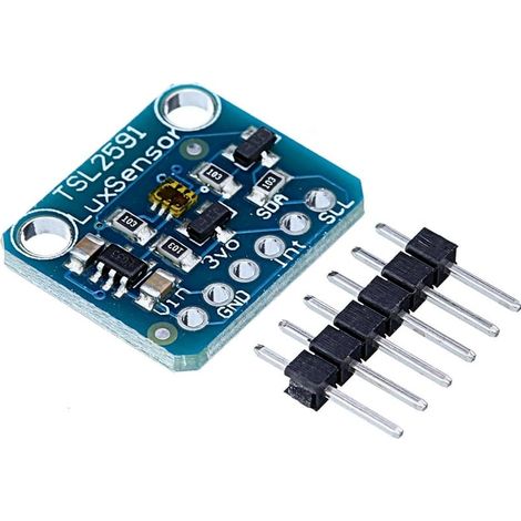 TSL2591 Lichtsensormodul – 1 Stück – I2C-Schnittstelle – Hoher Dynamikbereich – Für AVR STM32 – 19 x 18 mm (1/5)