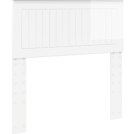 Maison Exclusive - Cabecero Brillante Madera de ingeniería (1/5)