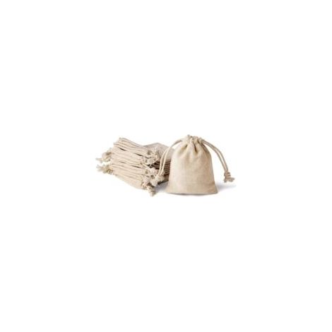 Lot de 20 sacs en coton à double cordon de serrage 7,6 x 9,4 cm pour petits bijoux, bracelets, perles, épices, sacs cadeaux (1/5)