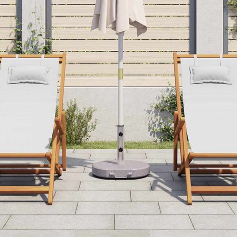 Pied de parasol, Support parasol Robuste de Qualité, en granit 30kg OIB4468E (1/5)
