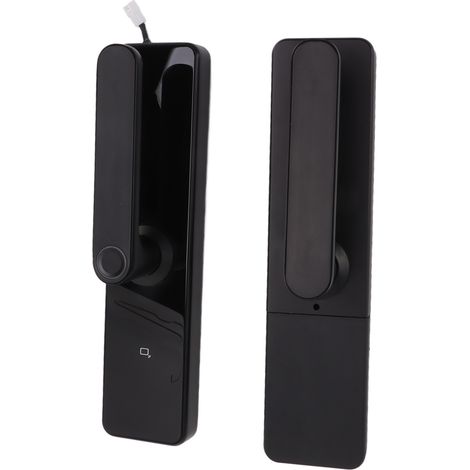 Serrure connectée intérieure Bluetooth avec empreinte digitale, déverrouillage sécurisé par carte IC et application mobile pour appartement (1/4)