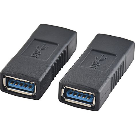 USB-3.0-Hochgeschwindigkeitsadapter (Buchse auf Buchse), AF-AF-Anschluss, USB-Verlängerungskabel für Computer, Buchse-auf-Buchse-Anschluss (1/5)