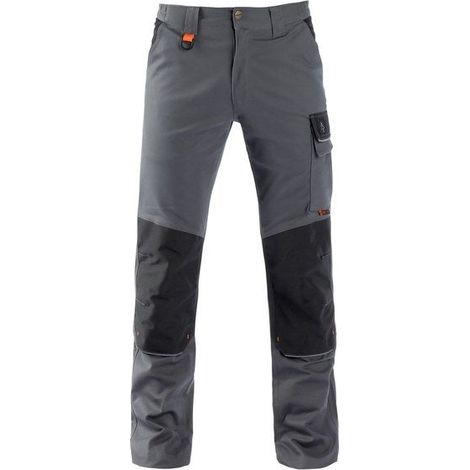 Arbeitshose Tenere Pro Grau/Schwarz Größe XXXL KAPRIOL