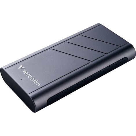 External SSD drive - VERBATIM - TurboMetal - 2 TB - Gray (1/5)