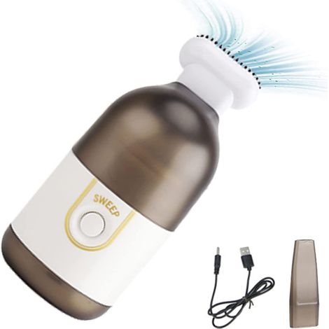 1 aspirateur portable, sans fil, rechargeable USB, 2200 Pa, pour bureau et voiture (1/5)