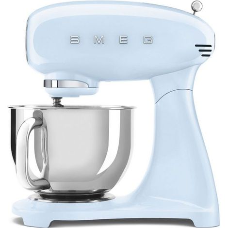 Robot auf Sockel - SMEG - SMF05PBEU - 4,8 L - 1000 W - Pastellblau
