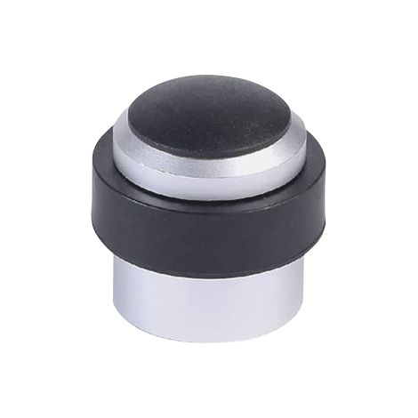 Butoir de sol - Finition : Argent - Hauteur (mm) : 37 - Ø (mm) : 37 - - KINTECH