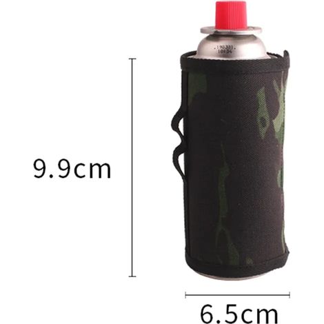 Housse de protection pour bidon d'essence de camping, manchon tactique pour bouteille de carburant, housse de protection antichute pour bidon d'essence de camping, réchauds portables (1/5)
