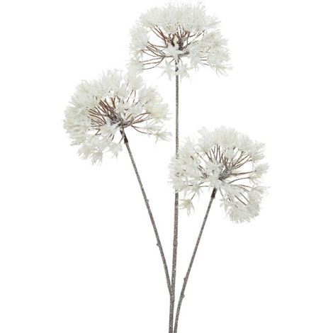 Blumen mit Kunststoffstiel 80 cm.