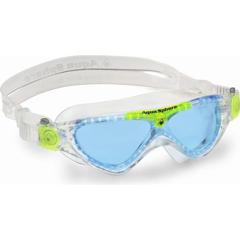 OCCHIALI AQUA SPHERE MASCHERA VISTA JR TRASPARENTE LIME MS5080031LB