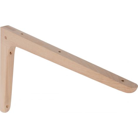 Escuadra moderna de madera de haya 300 x 200 Mottez