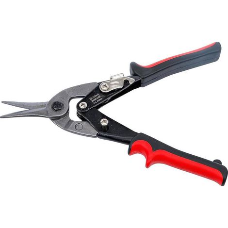 Cisaille de Tôle 250 mm - Coupe Droite - Précision et Confort de Coupe - Acier - D-Work (1/5)