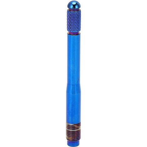 Goupille de positionnement de roue universelle bleue en acier inoxydable, goupille de centrage, goupille de positionnement de pneu, goujon de jante, pilote P (1/4)
