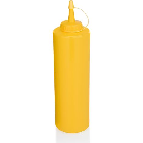 Flacon souple Ø 7 cm 0,7 ltr jaune polyéthylène - Was Germany
