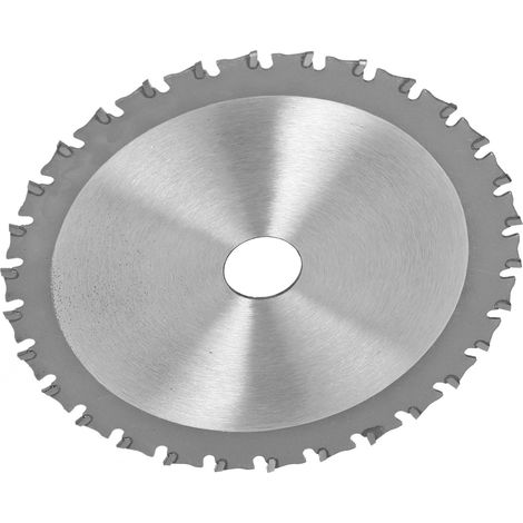 Disque de coupe métal pour scie circulaire, lame 136 mm 30 dents, outil professionnel pour bricolage et construction.