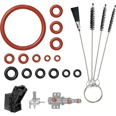 15 Pièces Joints Toriques en Silicone pour Philips Saeco, Soupape de Support, Vapeur et Sortie - Compatible Avec Machines Philips Saeco Spidem Gaggia,Joints D'Étanchéité Pour Machine À Café,Brosse Inc (1/5)