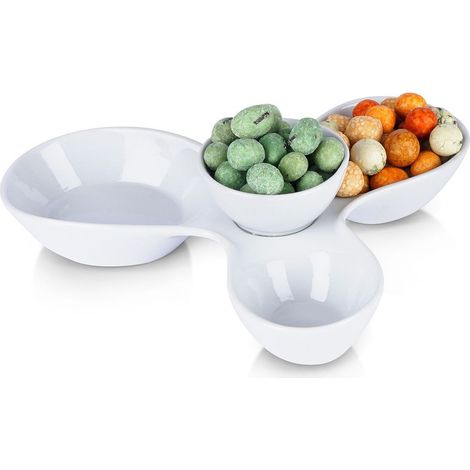 Vorspeisenteller für Dips, Saucen und Häppchen Vorspeisenschalen
